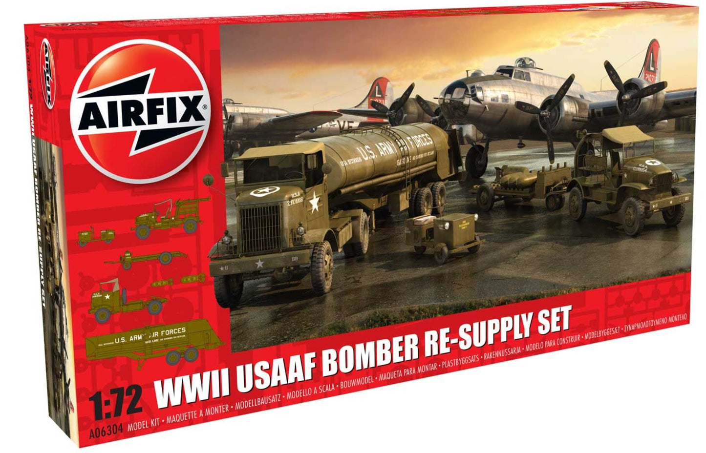 Airfix A06304 1:72 USAAF Bomber Re-Supply Set