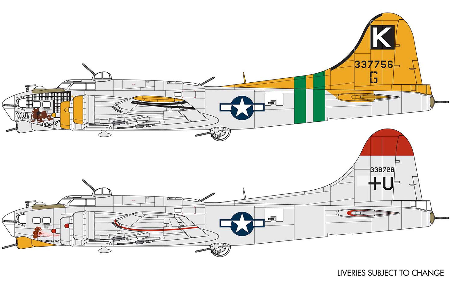 Airfix A08017B 1:72 Boeing B-17G Flying Fortress