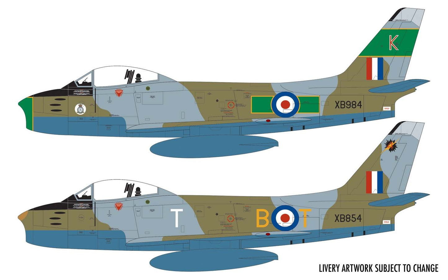 Airfix A08109 1:48 Canadair Sabre F.4 RAF