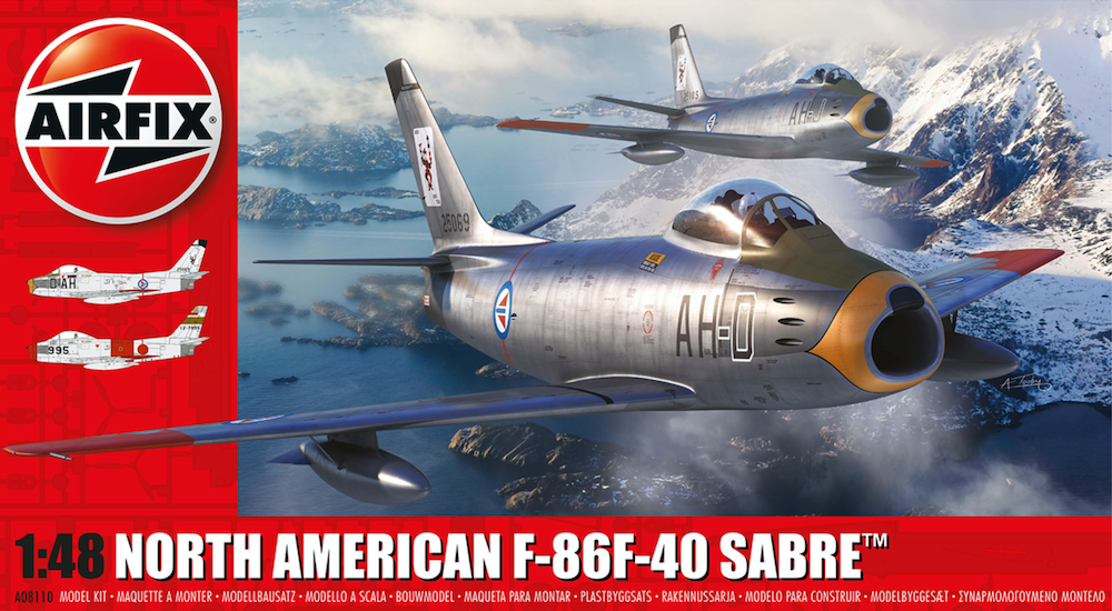 Airfix A08110 1:48 North-American F-86F-40 Sabre