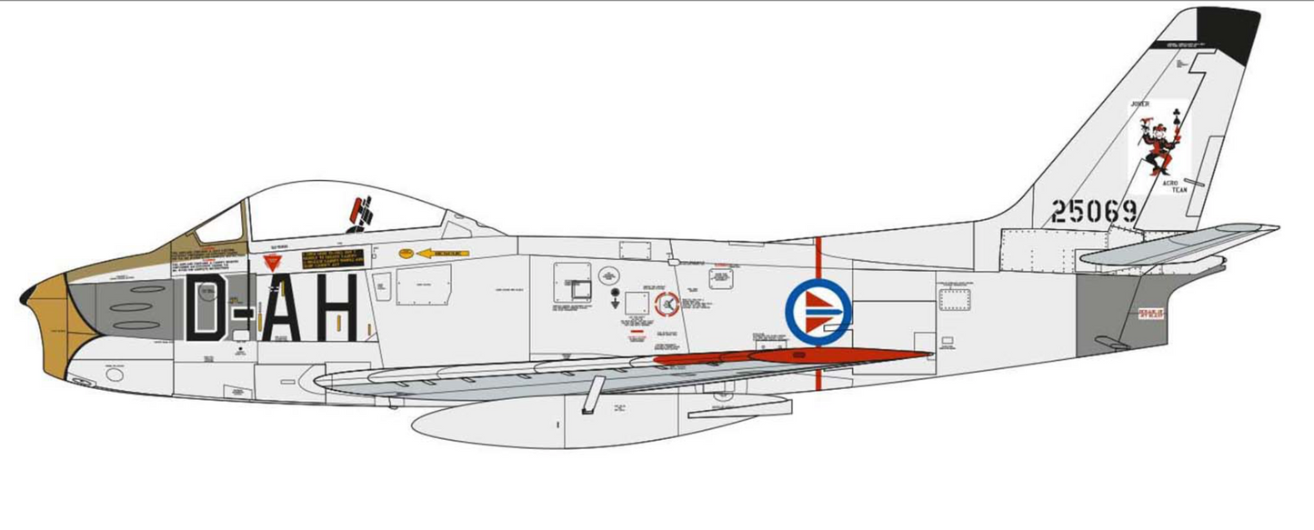 Airfix A08110 1:48 North-American F-86F-40 Sabre