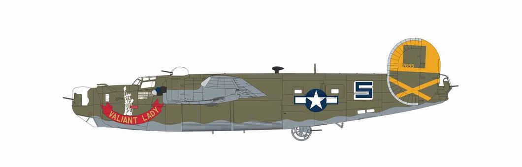 Airfix A09010 1:72 Consolidated B-24H Liberator New Tooling in 2024