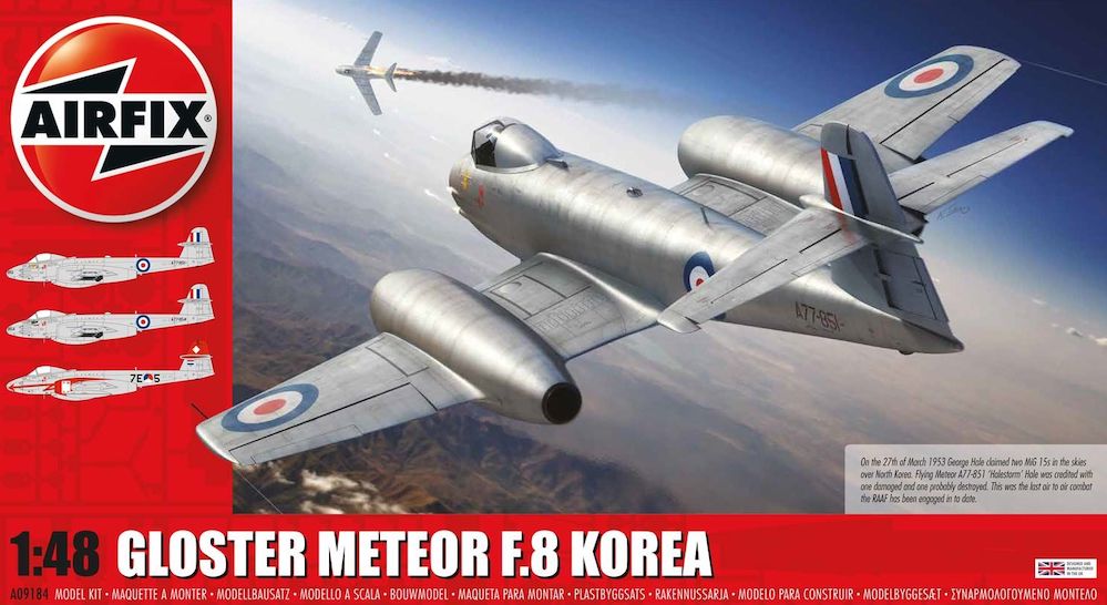 Airfix A09184 1:48 Gloster Meteor F.8 Korean War