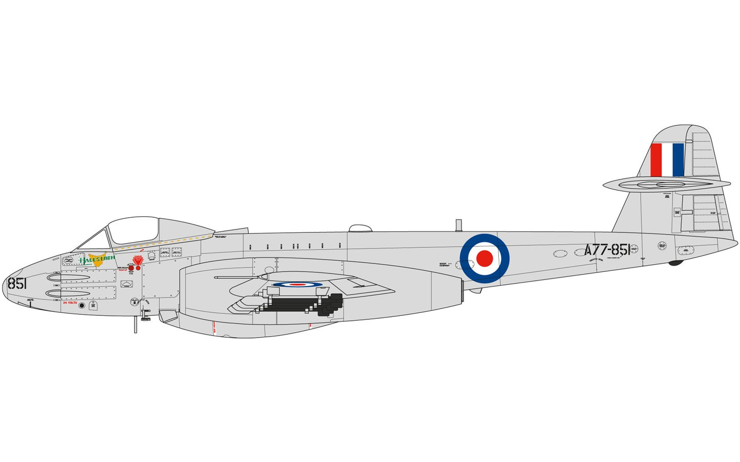 Airfix A09184 1:48 Gloster Meteor F.8 Korean War