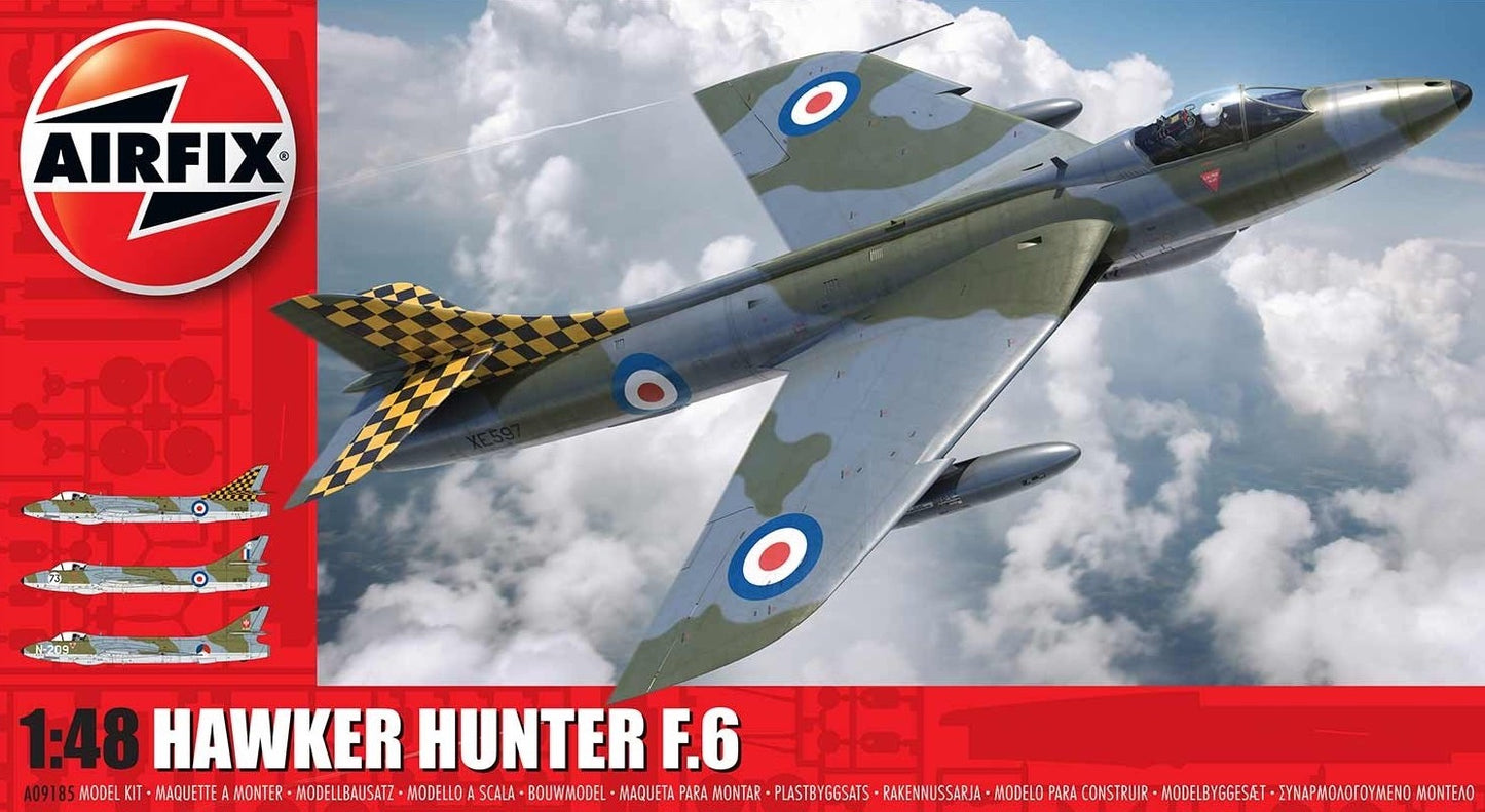 Airfix A09185 1:48 Hawker Hunter F.6