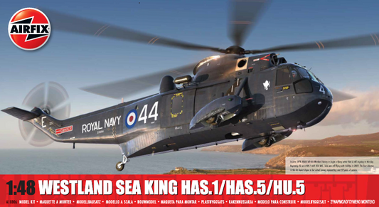 Airfix A11006 1:48 Westland Sea King HAS.1/HAS.5/HU.5