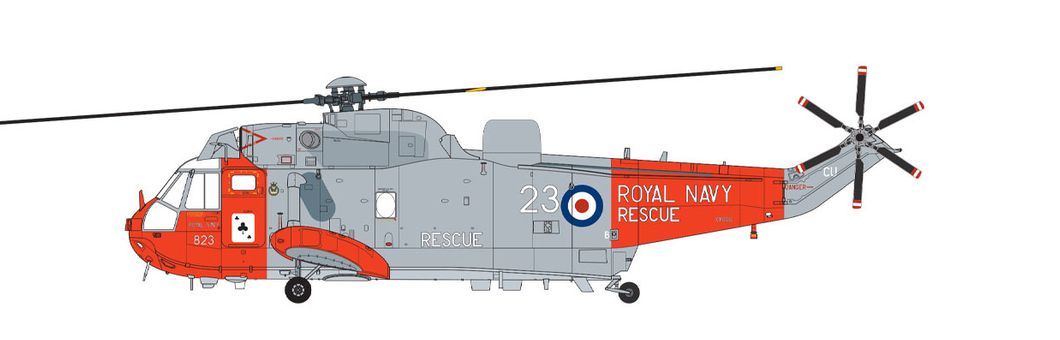 Airfix A11006 1:48 Westland Sea King HAS.1/HAS.5/HU.5