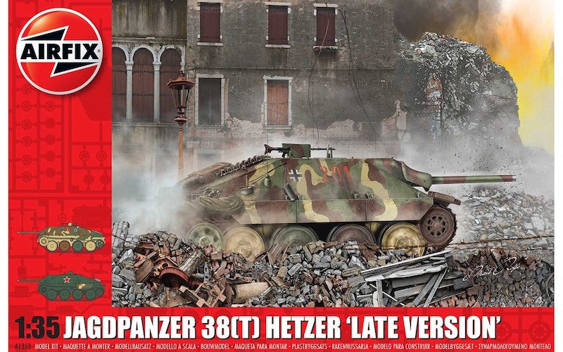 Airfix A1353 1:35 JagdPanzer 38 tonne Hetzer 'Late Version'