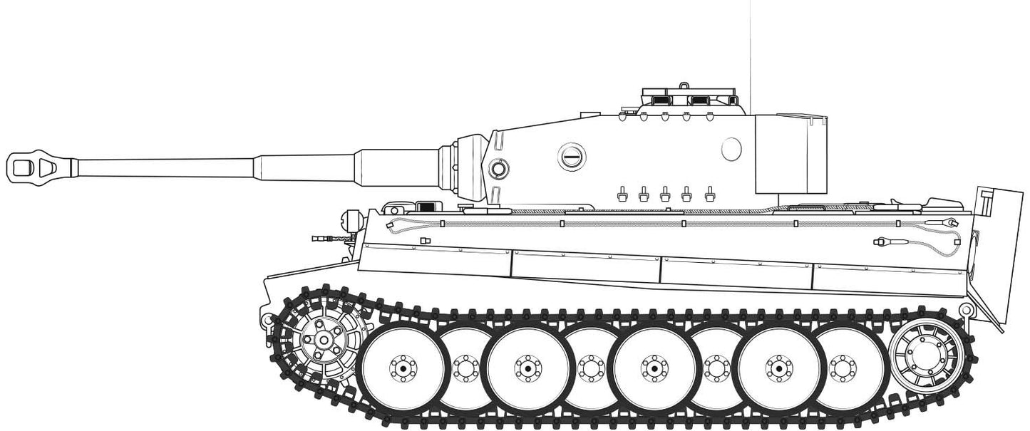 Airfix A1359 1:35 Pz.Kpfw.VI Tiger 1 Mid Version