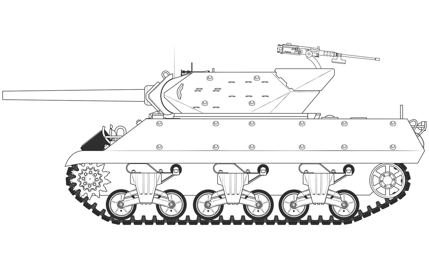 Airfix A1360 1:35 M10 GMC (U.S. Army)