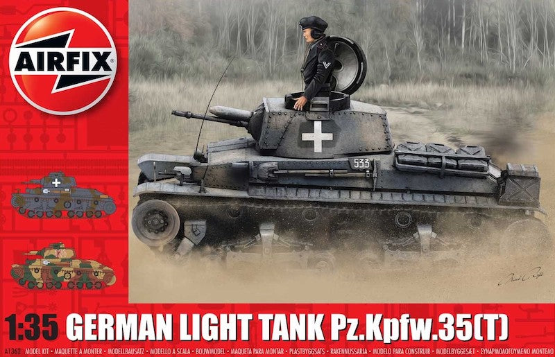 Airfix A1362 1:35 Pz.Kpfw. 35(t) German Light Tank