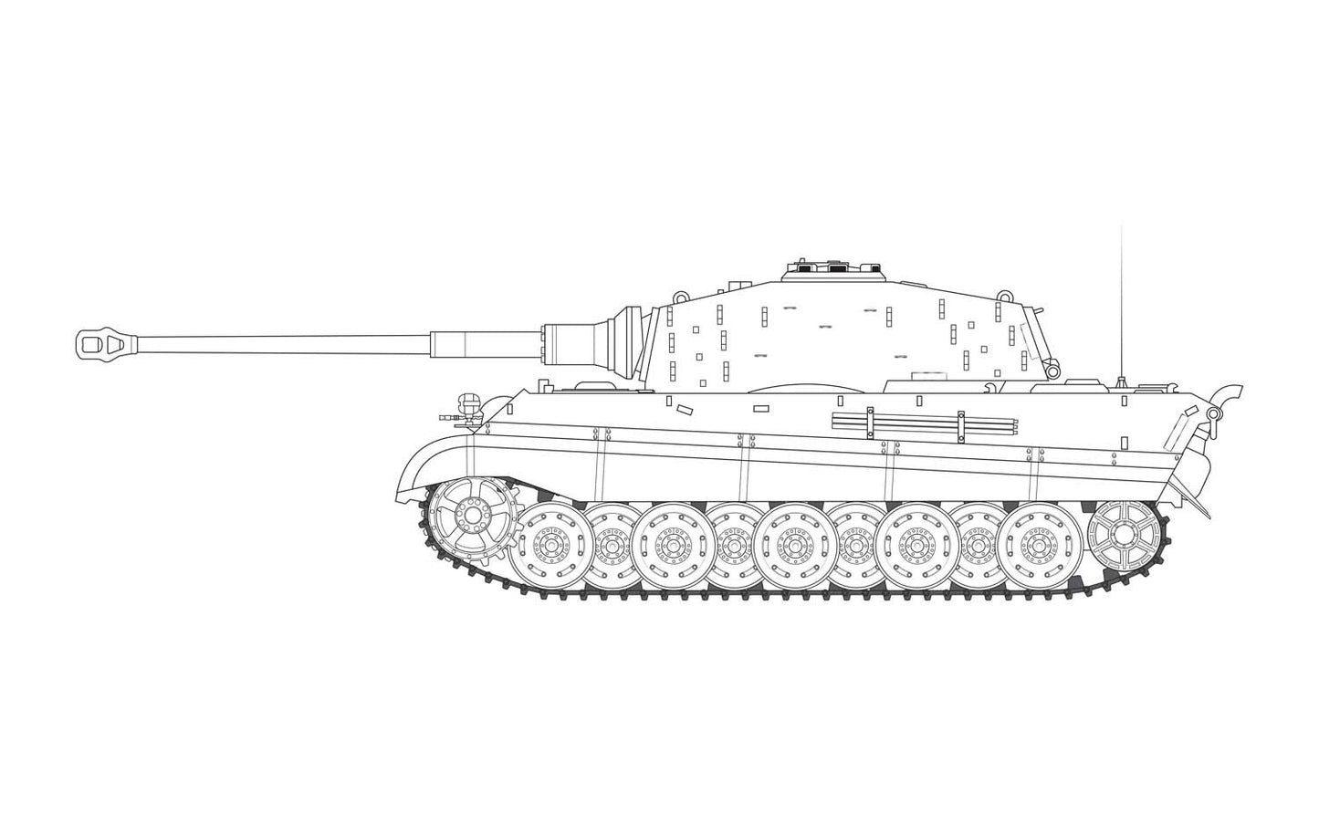 Airfix A1369 1:35 Pz.Kpfw.VI King Tiger I