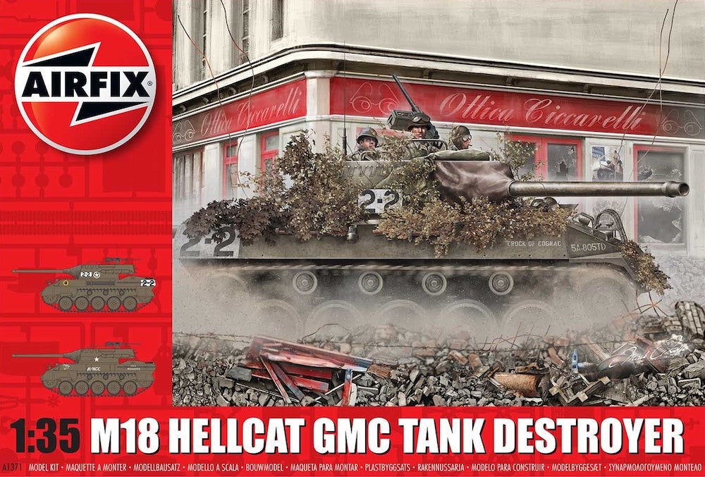 Airfix A1371 1:35 M18 Hellcat GMC Tank Destroyer