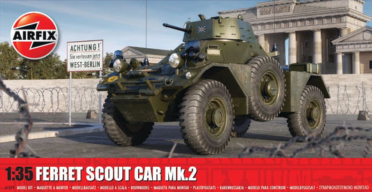 Airfix A1379 1:35 Ferret Scout Car Mk.2