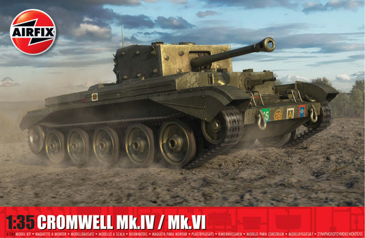 Airfix A1384 1:35 Cruiser Mk.VIII A27M Cromwell Mk.IV/ Mk.VI