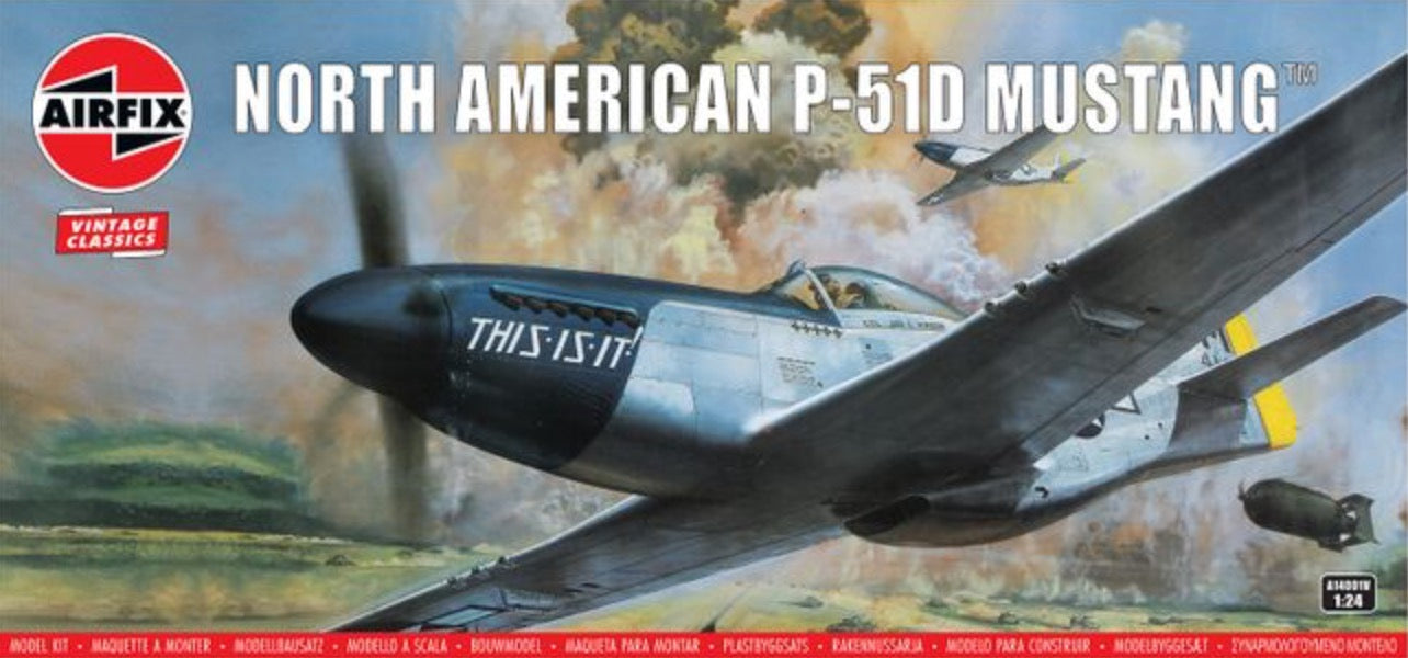 Airfix A14001V 1:24 North-American P-51D Mustang