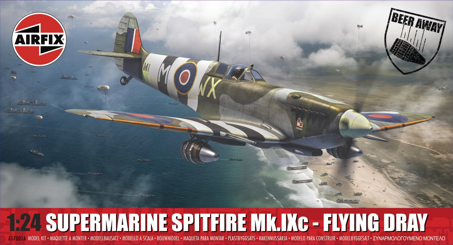Airfix A17001A 1:24 Supermarine Spitfire Mk.IXc - Flying Dray