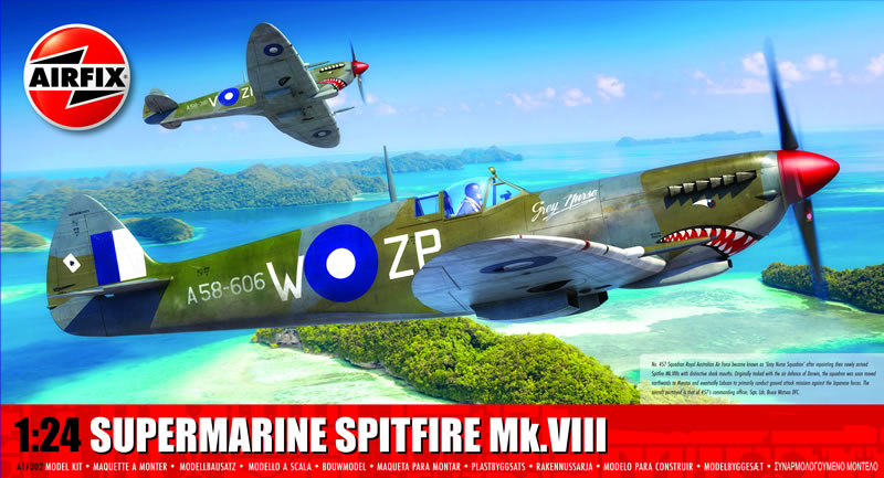 Airfix 17002 1:24 Supermarine Spitfire Mk.VIII