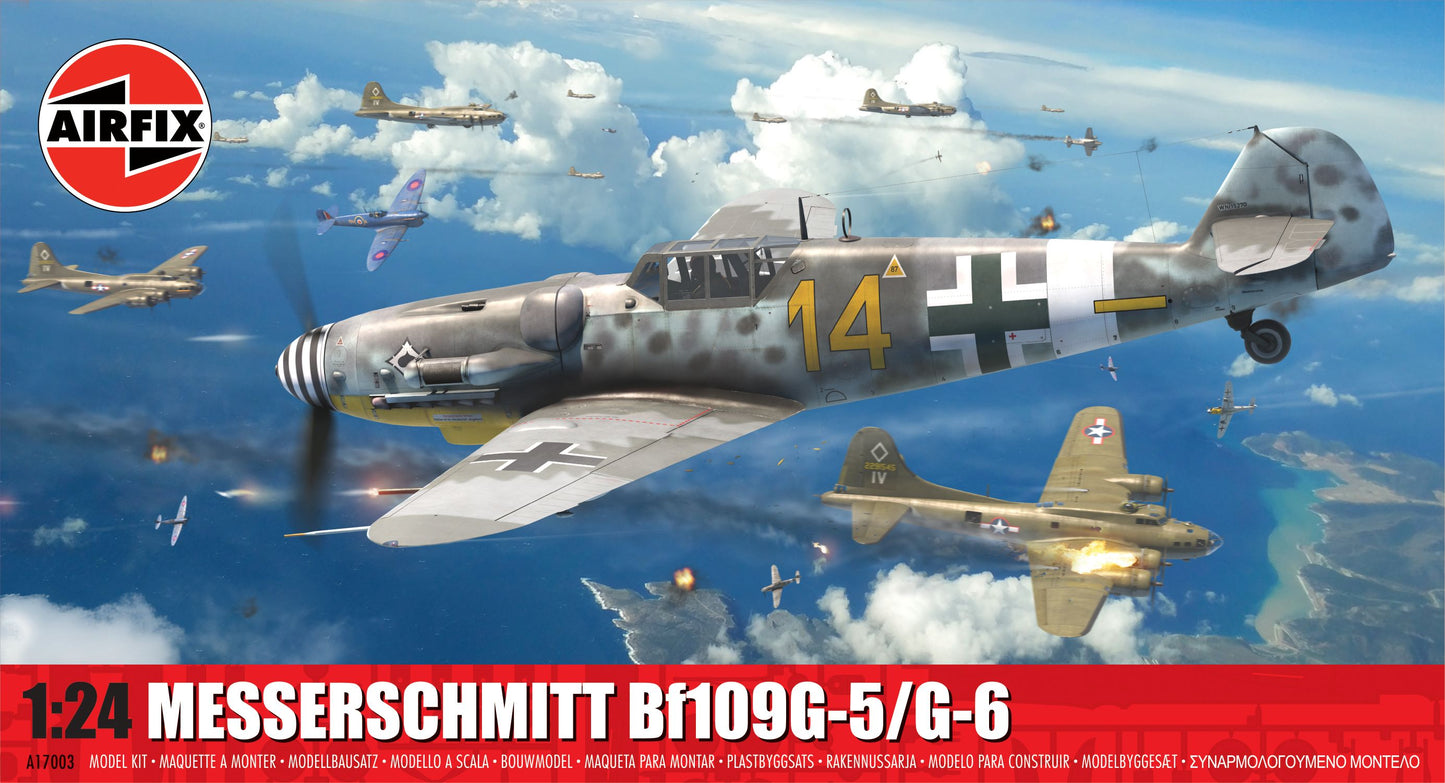 Airfix A17003 1:24 Messerschmitt f-109G-5/G-6