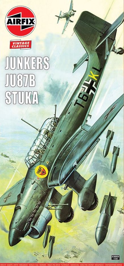 Airfix A18002V 1:24 Junkers Ju-87B-2 'Stuka'