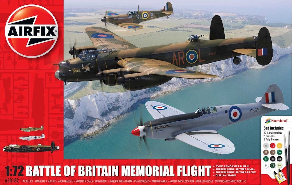 Airfix A50182 1:72 Battle of Britain Memorial Flight Gift Set