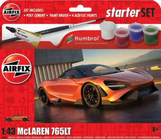 Airfix A55006 1:43 McLaren 765LT Starter Set