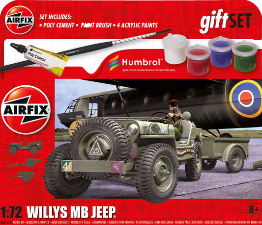 Airfix A55117A 1:72 Willys Jeep Starter Set