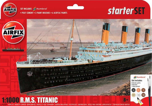 Airfix A55314 1:1000 R.M.S Titanic Starter Set