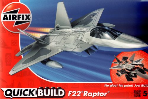 Airfix J6005 Lockheed-Martin F-22 Raptor QUICK BUILD