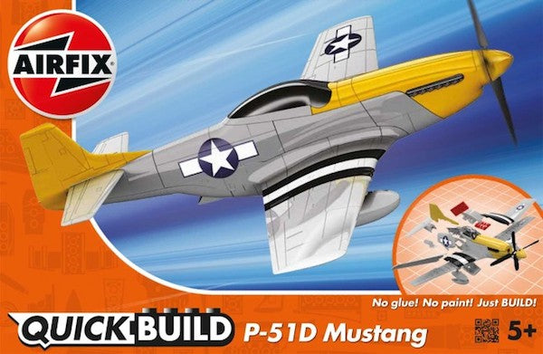 Airfix J6016 North-American P-51D Mustang QUICK BUILD