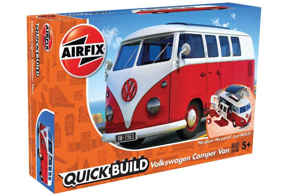 Airfix J6017 VW Camper Van QUICK BUILD