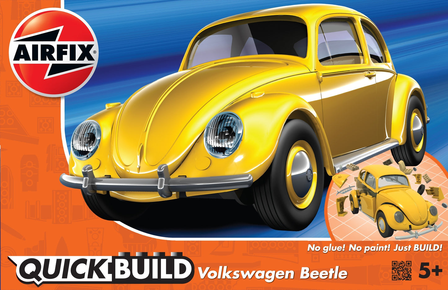 Airfix J6023 VW Beetle QUICK BUILD