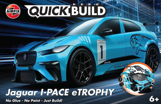 Airfix J6033 Jaguar i-Pace eTrophy QUICK BUILD