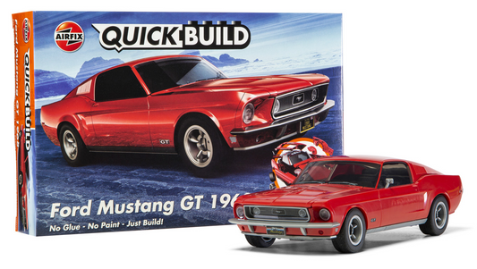 Airfix J6035 1968 Ford Mustang GT QUICK BUILD