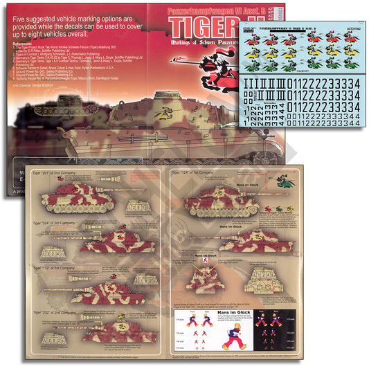 Echelon FD AXT351002 1:35 Schwere Panzerabteilung 505 Tiger IIs