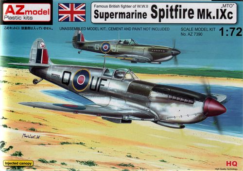 AZ Model AZ7390 1:72 Supermarine Spitfire Mk.IXc MTO