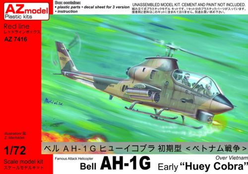 AZ Model AZ7416 1:72 Bell AH-1G Huey Cobra Early Version