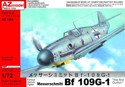 AZ Model AZ7465 1:72 Messerschmitt Bf-109G-1 'The First Gustav'