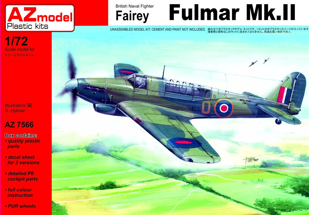 AZ Model AZ7566 1:72 Fairey Fulmar Mk.II