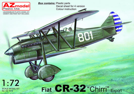 AZ Model AZ7612 1:72 Fiat CR-32bis 'Chirri' Export