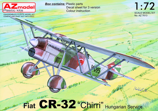 AZ Model AZ 7613 1:72 Fiat CR-32bis Chirri 'Hungarian Service'