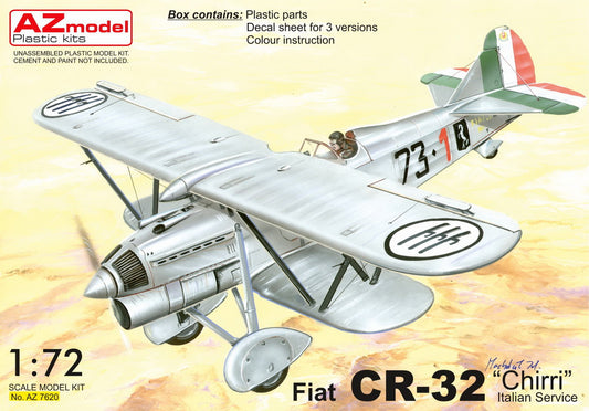 AZ Model AZ7620 1:72 Fiat CR-32 Chirri 'Italian Service'