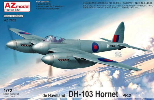 AZ Model AZ7652 1:72 de Havilland DH-103 Hornet PR Mk.2