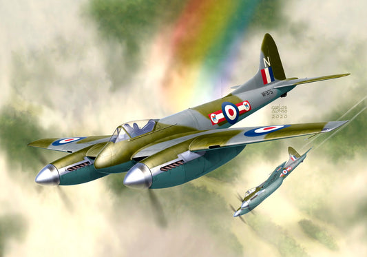 AZ Model AZM7654 1:72 de Havilland DH-103 Hornet FR Mk.4