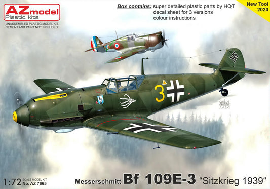 AZ Model AZ7665 1:72 Messerschmitt Bf-109E-3 'Sitzkrieg 1939' Filter