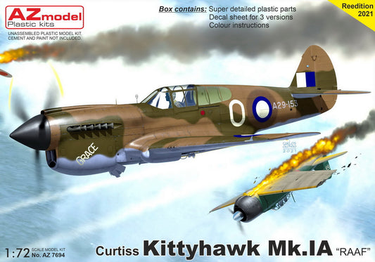 AZ Model AZ7694 1:72 Curtiss Kittyhawk Mk.IA RAAF