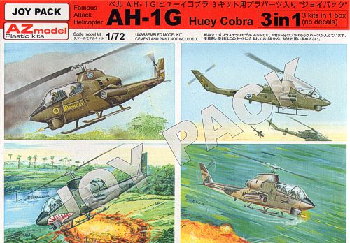 AZ Model AZ7702 1:72 Bell AH-1G Huey Cobra Joy Pack - Sprues Only