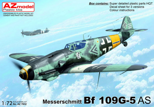 AZ Model AZ7832 1:72 Messerschmitt Bf-109G-5/AS