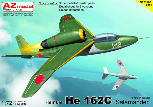 AZ Model AZ7835 1:72 Heinkel He-162C Salamander 'In Foreign Service'