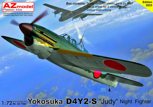 AZ Model AZ 7843 1:72 Yokosuka D4Y2S 'Judy Night Fighter'